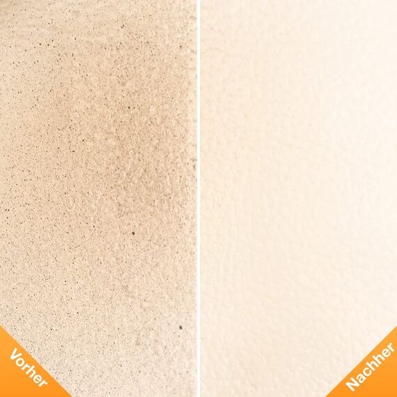 COLOURLOCK Textil- und Lederbürste klein in braun für die schonende Reinigung von Glattleder, Rauleder, Kunstleder und Textilien