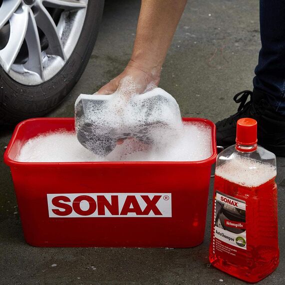 SONAX MultiSchwamm (1 Stück) besonders saugstarker Alleskönner für die Autoreinigung | AR-Nr. 04280000 (Packung mit 2)