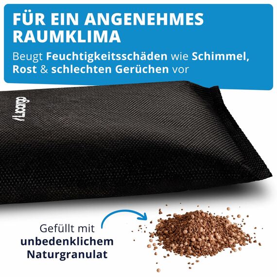LICARGO® 3-teiliges Winter Set - Mikrofaser Scheibenschwamm & Eiskratzer mit Messingklinge & Luftentfeuchter Auto 1kg