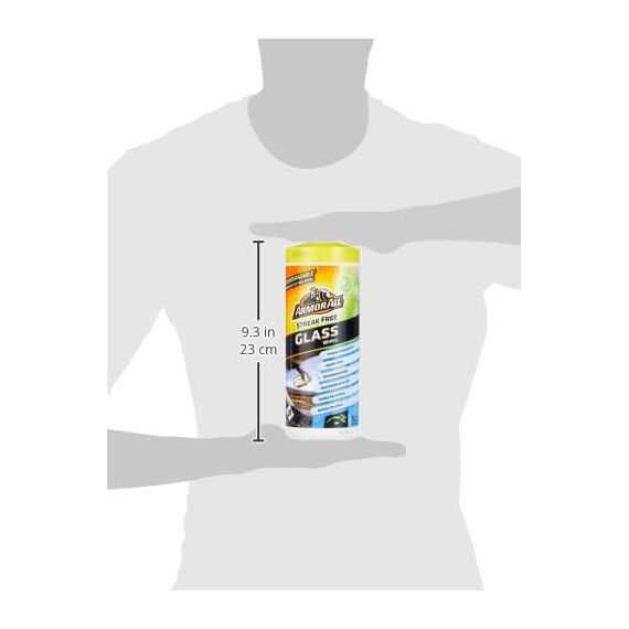 ARMOR ALL GAA37030GE Scheibenreinigungstücher 30 Stk, Weiß (Weiß), Varios (Packung mit 2)