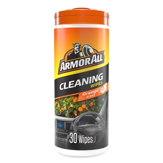 ARMOR ALL Reinigungstücher m. Orangenöl 30 Stk. GAA45030GE, seidenmatt, für Auto und Haushalt