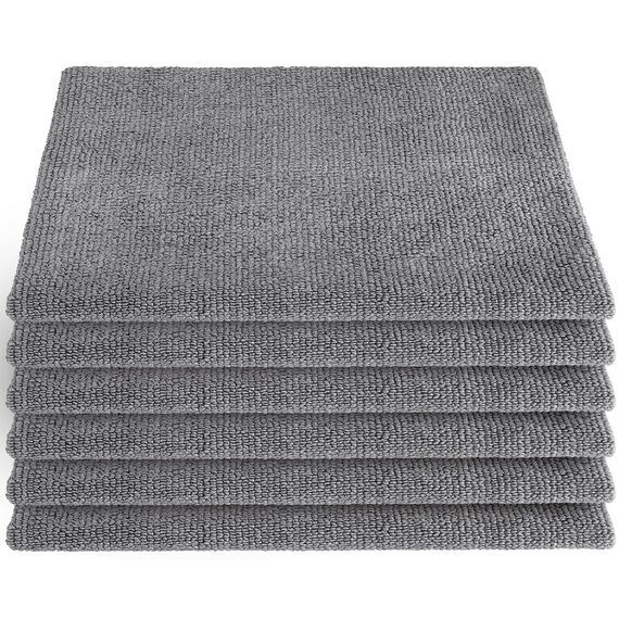 SONAX Coating Towel (6 Stück) weiches Mikrofasertuch zur sanften Entfernung von Politur- oder Versiegelungsrückständen Art-Nr. 04511000 Weiß