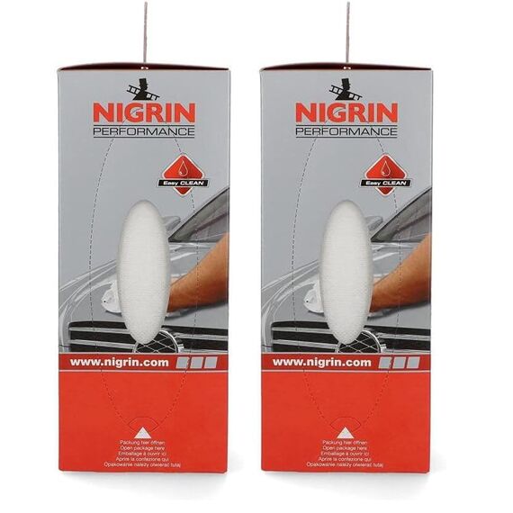 NIGRIN 73898 Profi-Poliertücher Spenderbox, 50 Stücke, 11.02 x 28.00 cms (Packung mit 2)