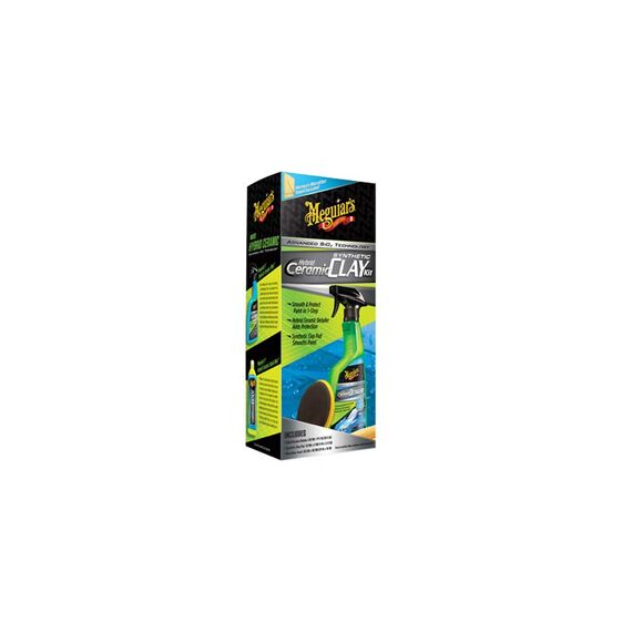 Meguiar's G200200EU Hybrid Ceramic Synthetic Clay Kit Keramik Knetset