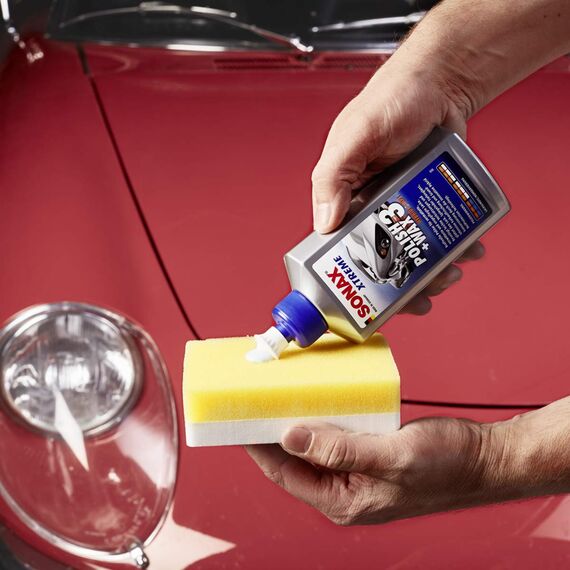 SONAX XTREME Polish+Wax 3 (250 ml) kraftvolle Politur für matte, verwitterte und ungepflegte Lacke | Art-Nr. 02021000