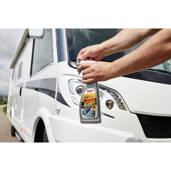 SONAX CARAVAN Acryl+GlasReiniger (750 ml) schonend streifenfreie Sauberkeit für Glas, Fenster aus Acryl & Touchscreen-Displays | Art-Nr. 07384000