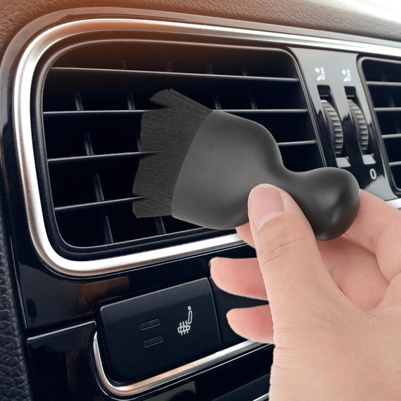 Cobee Auto Innenreinigung Weiche Bürste. Kein Kratzer, 2 Pakete Auto Reinigungsbürsten Stauber mit weichen Borsten, Armaturenbrett Air Outlet Gap Staub Entfernung Bürsten für Automovie (Stil B)