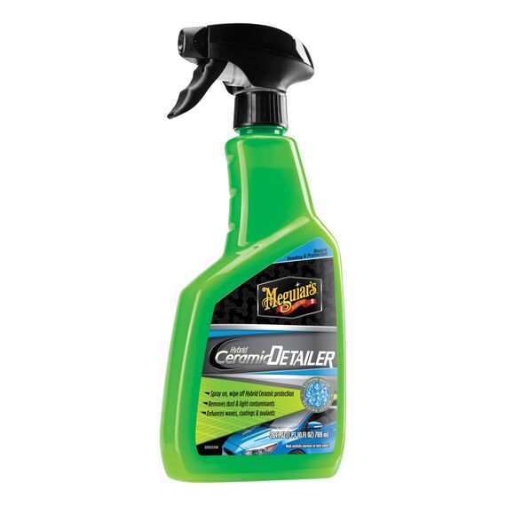 Meguiar's Hybrid Ceramic Detailer - Pflegespray auf Keramikbasis - Reinigt & Schützt, SiO₂-Hybrid-Keramikschutz, 768ml, G200526EU