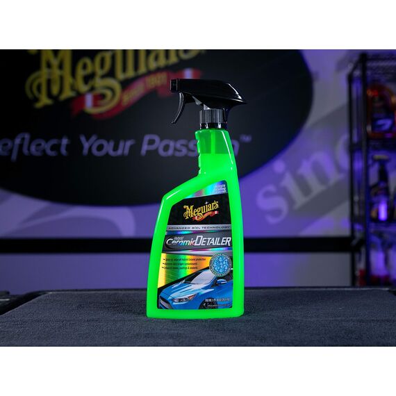 Meguiar's Hybrid Ceramic Detailer - Pflegespray auf Keramikbasis - Reinigt & Schützt, SiO₂-Hybrid-Keramikschutz, 768ml, G200526EU