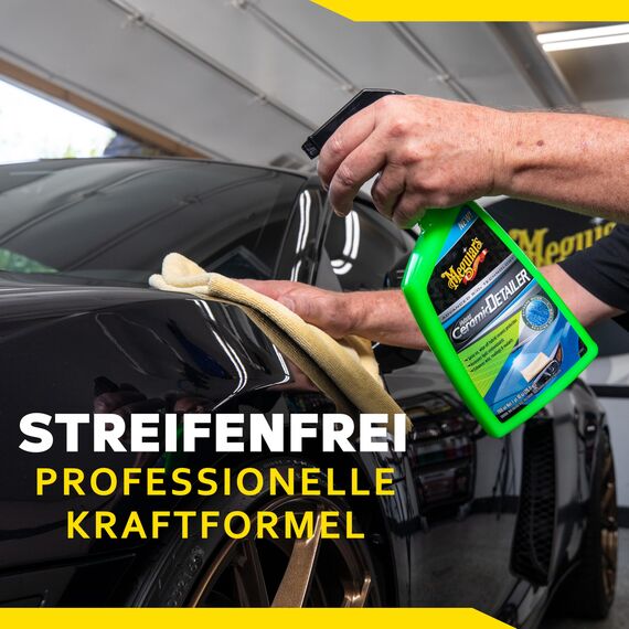 Meguiar's Hybrid Ceramic Detailer - Pflegespray auf Keramikbasis - Reinigt & Schützt, SiO₂-Hybrid-Keramikschutz, 768ml, G200526EU