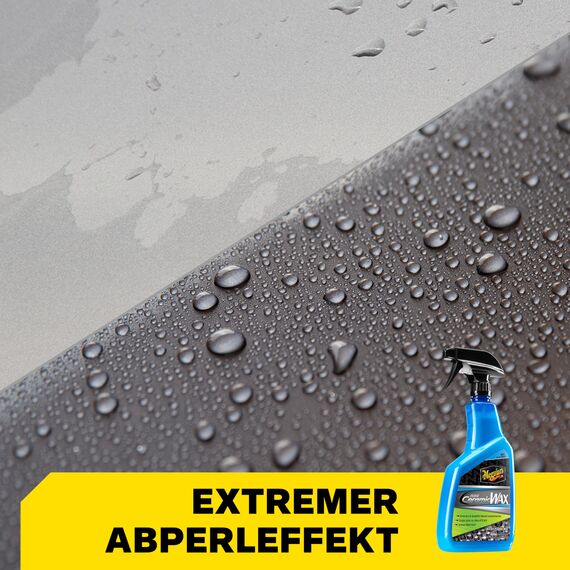 Meguiar's Hybrid Ceramic Spray Wax, Keramik-Sprühwachs - Autopflege - Autowachs - SiO₂-Hybrid-Keramikschutz, Keramikwachs, Abperleffekt - 768ml, G190526EU