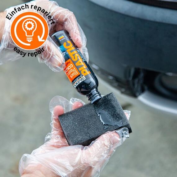 Quixx Black Plastic Colour Mehrfarbig Kunststoff-Farbe 75ml