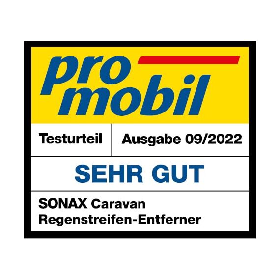 SONAX CARAVAN RegenstreifenEntferner (500 ml) schleifmittelhaltiger Intensivreiniger für Lack und GfK | Art-Nr. 07182000