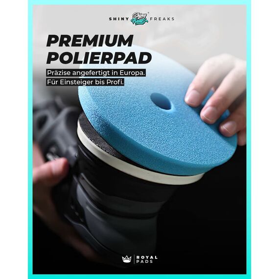 Autopolitur Set: ADBL Schleif- und Glanzpolitur 200ml + Zur Beseitigung von allen Kratzern - Für alle Lacke - Exzenter oder Rotation - Auto polieren, Politur, Schleifpaste | 10-teilig