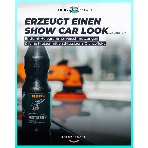 Politurset: ADBL Politur Set + Royal Pads Premium Polierpads + Dr. Wack Lackversiegelung + Zubehör - Auto Politur | 19-teilig