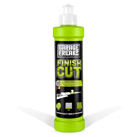 Garage Freaks - Auto-Politur-Komplettsatz: Heavy Cut Schleifpolitur + Medium Cut Hologrammentferner + Finish Hochglanzpolitur 250ml