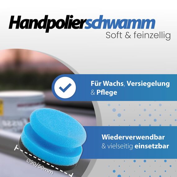 Detailmate Soft99 New Fusso Coat 12 Months Wax Light Hartwachs Autowachs, Lackversiegelung, 200 gr für helle Lacke + langfloriges Mikrofaser Poliertuch + 2 Nitril-Schutzhandschuhe