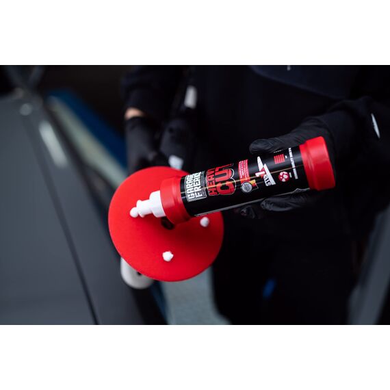Garage Freaks - Auto Politur Komplett Set: 250ml Heavy Cut Schleifpolitur + Medium Cut Hologrammentferner 250ml + Finish Cut Hochglanzpolitur + Protection Carnauba Shield Wachsversiegelung
