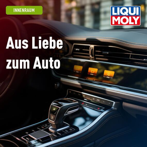 LIQUI MOLY Cockpitspray Cockpitpflege Vanille, Art.-Nr. 1598 I 300 ml Auto Innenraum-Pflege & Reinigung für Kunststoffteile I Regenerierend, auffrischend & antistatisch I Seidenmatte Dashboard Pflege