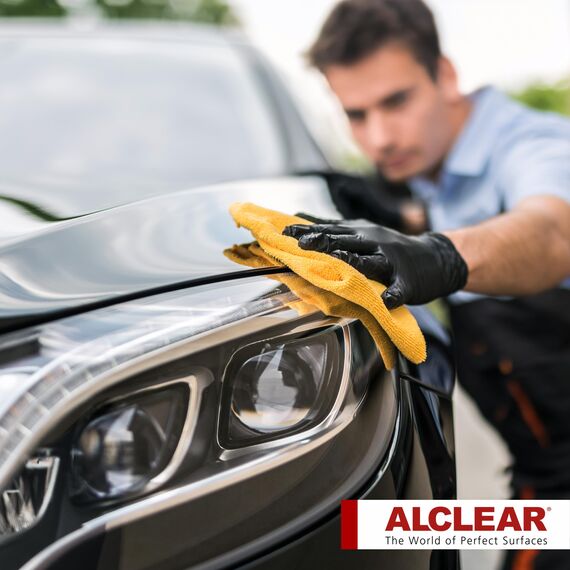 ALCLEAR 721IX Insektenentferner extra für Auto & Motorrad – 1000 ml Vorreiniger für Lack, Kunststoff und Chrom – löst schnell & schonend selbst hartnäckige & angetrocknete Insektenverschmutzungen