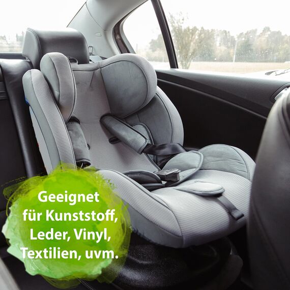 Bactador Auto Innenraum Reiniger Spray 500 ml - Geruchsentferner - Cockpitpflege Auto - Mikrobiologischer Innenraumreiniger Autos - Cockpit Reiniger Autos - Polsterreinger Autositz - Enzymreiniger