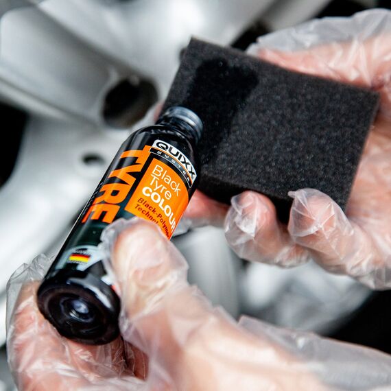 Quixx Black Tyre Colour / Schwarze Reifen Farbe 75ml