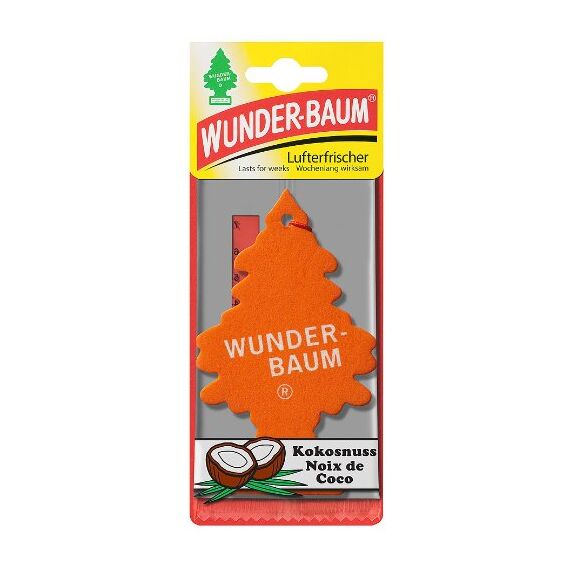 Wunder-Baum 134204/24 Lufterfrischer 24-er Box Kokosnuss