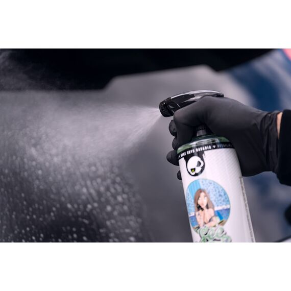 Nuke Guys Auto Reinigungsset Innenraum | Innenraumreiniger 500ml + Glasreiniger + Polsterreiniger + Auto Duft + Duftanhänger "Skull" | Autopflege Set