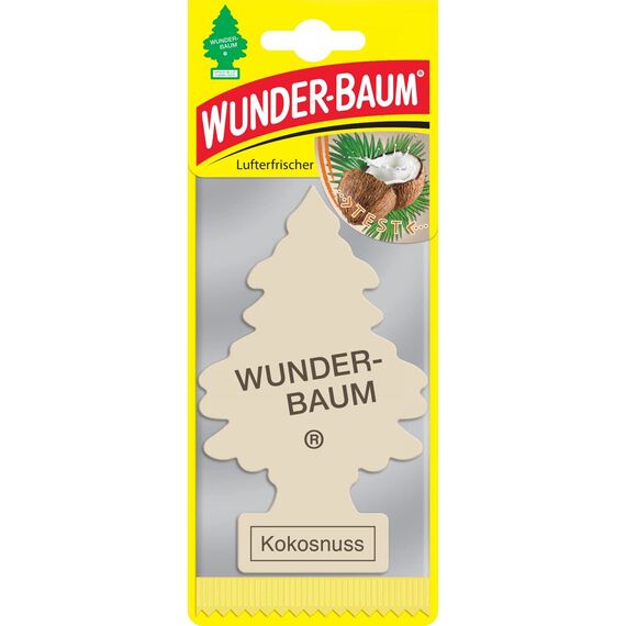 10 x Wunderbaum Kokos, lufterfrischer, duftbäume, duft Kokosnuss