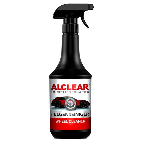 ALCLEAR 721FR Felgenreiniger mit Farbindikator – Säurefrei & Materialschonend – Entfernt Bremsstaub & Flugrost – 1000 ml – Für Alu- & Stahlfelgen – Lila Farbeffekt – Autopflege Made in Germany