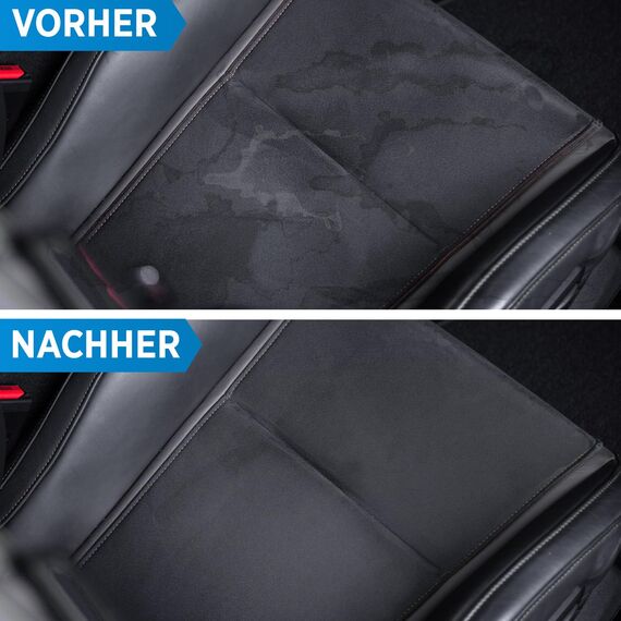 PRINOX Alcantara Reiniger & Polsterreiniger 550 ml - Entfernt hartnäckigste Verschmutzungen & Flecken - Ideal für die Autoinnenraum Reinigung auf Autositzen, Dachhimmel & Lenkrad