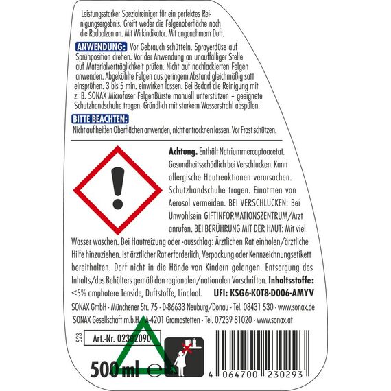 SONAX XTREME Autopflege Set inkl. Tasche (8-teilig); Autoreinigungs- & Pflegeset für den Fahrzeug-Außenbereich (Lack & Felgen) | Art-Nr. 07615410