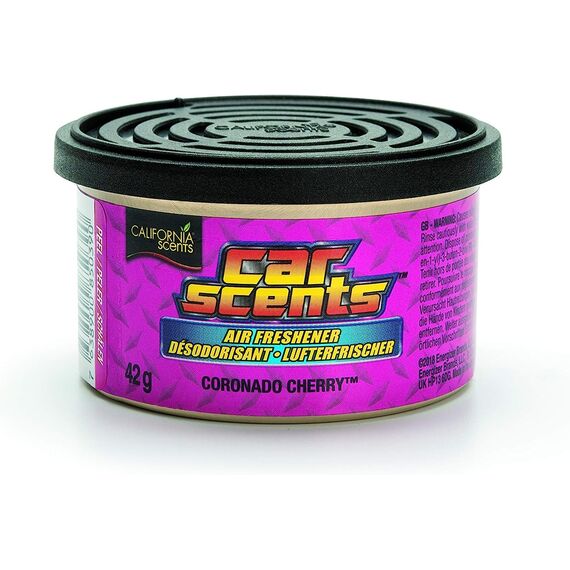California Car Scents California Scents CCS-446TR Lufterfrischer „Coronado Cherry“, 4 Stück, Violet, Set of 4