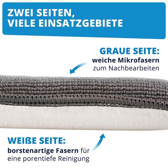LICARGO® Innenraumreiniger (500ml) & 3X Innenraum Pads - Cockpit Reiniger pH neutral - porentiefe Reinheit für Kunststoff, Polster, Leder