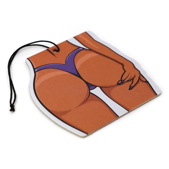 2er Set Tuning Lufterfrischer Duftbaum fürs Auto Air Freshener Design Duft Anhänger (2x Booty)