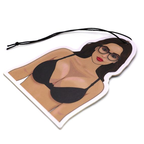 2er Set Tuning Lufterfrischer Duftbaum fürs Auto Air Freshener Design Duft Anhänger (2x Lady)
