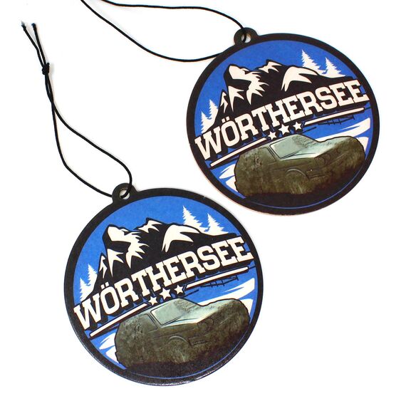 2er Set Tuning Lufterfrischer Duftbaum fürs Auto Air Freshener Design Duft Anhänger (2x NEW Wörthersee)