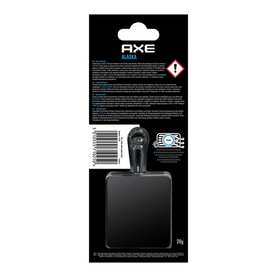 AXE 1711725 Lufterfrischer Mini Vent Air Freshener Alaska, blau