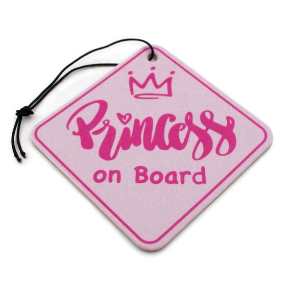 2er Set Tuning Lufterfrischer Duftbaum fürs Auto Air Freshener Design Duft Anhänger (2x Princess)