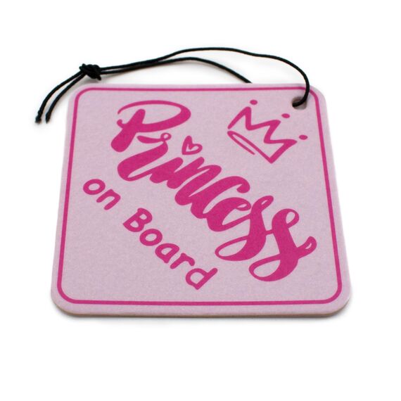 2er Set Tuning Lufterfrischer Duftbaum fürs Auto Air Freshener Design Duft Anhänger (2x Princess)