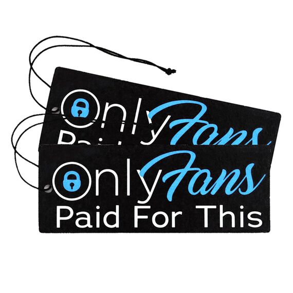 2er Set Tuning Lufterfrischer Duftbaum fürs Auto Air Freshener Design Duft Anhänger (2x Onlyfans)