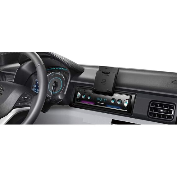 Pioneer SPH-20DAB-AN inklusive DAB-Antenne, 1-DIN-Smartphone-Autoradio mit RDS und DAB+, Bluetooth, USB für MP3, WMA, WAV, FLAC, Android-Unterstützung, iPhone-Steuerung, Smart Sync App