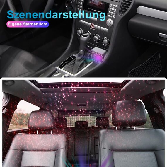 Aimtel Verbessertes Starlight Einziehbares Auto 69W Ladegerät Zigarettenanzünder USB Adapter KFZ USB C Zigarettenanzünder Kompatibel mit iPhone17/17 Pro Max/16/15/14/AirPods/Galaxy S25/Google Pixel 9