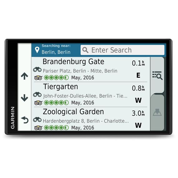 Gamin DriveSmart 61LMT-S Navigationsgerät (17,7 cm (6,95 Zoll) Touch-Display, 46 Länder Europas, lebenslang Kartenupdates, TMC)