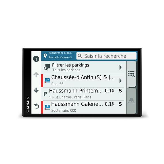 Gamin DriveSmart 61LMT-S Navigationsgerät (17,7 cm (6,95 Zoll) Touch-Display, 46 Länder Europas, lebenslang Kartenupdates, TMC)