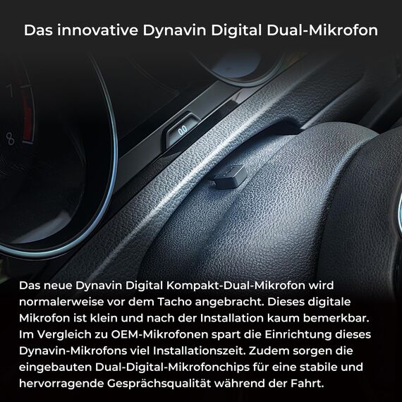 DYNAVIN Android Autoradio Navi für VW Passat Golf Polo Tiguan Skoda, 8 Zoll Radio mit Wireless Carplay und Android Auto | Head-up Display | Inkl. DAB+: D9-V8.1 Premium Flex