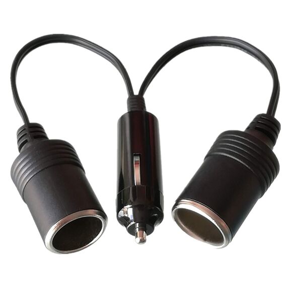 GTIWUNG Auto Motorrad Zigarettenanzünder Stecker Adapter DREI-Wege-Buchse Splitter, 1 bis 2 KFZ Auto Zigarettenanzünder Stecker 12V/24V