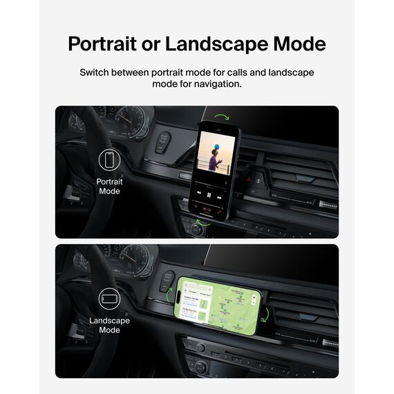 Belkin PRO Kfz-Halterung mit MagSafe für iPhone 13 Serie (magnetische Autokupplung für alle iPhone 13-Modelle)