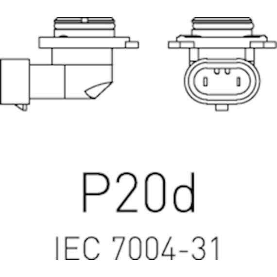 Philips 9005PRB1 Vision +30% HB3 Scheinwerferlampe 9005PRB1, 1er Blister, 13.50x9.50x13.50