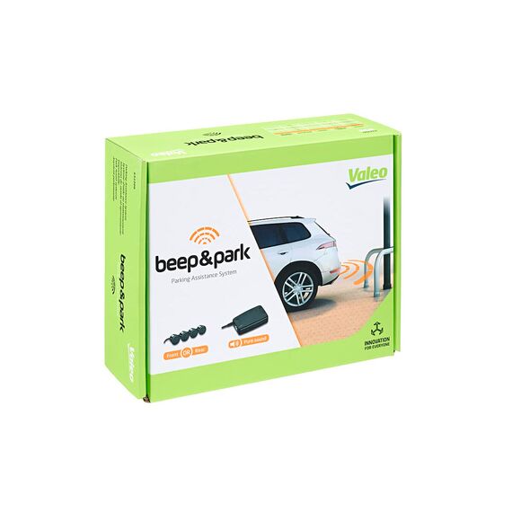 VALEO 632200 Einparkhilfe Beep&Park Kit: 4x Sensoren + 1 Lautsprecher Fronteinbau oder Heckeinbau